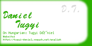 daniel tugyi business card